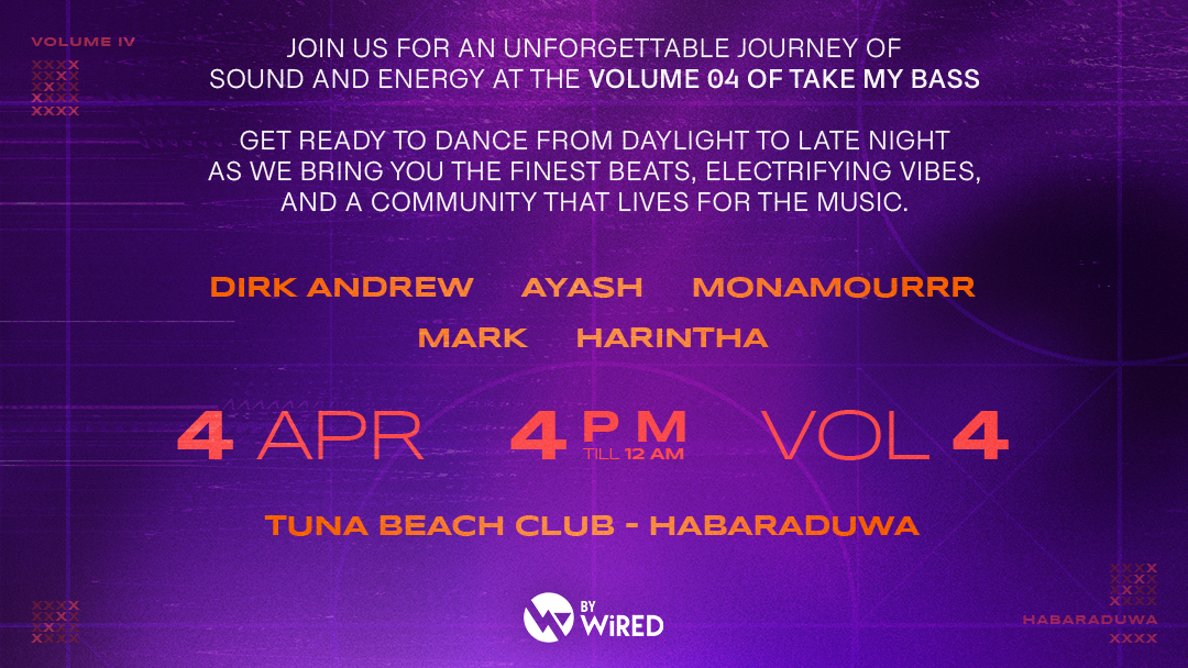 Take My BASS Invitation Email